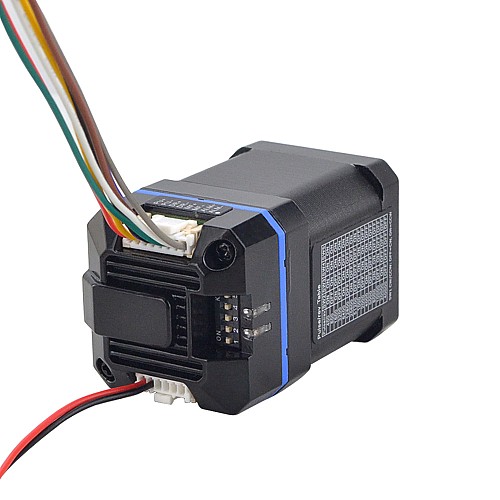 ESSシリーズ0.48Nm(68oz.in)Nema17統合閉ループステッパーサーボモーター24-36VDC1000CPR ESSシリーズ0.48Nm(68oz.in)Nema17統合閉ループステッパーサーボモーター24-36VDC1000CPR