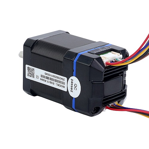 ESSシリーズ 0.48Nm(68.00oz.in) Nema17 統合型RS485クローズドループステッピングサーボモーター 24VDC 1000CPR - ESS17-RS04 | StepperOnline