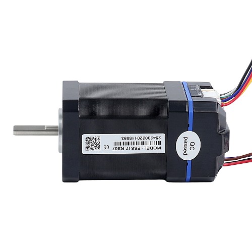 ESSシリーズ 0.72Nm(101.96oz.in) Nema17 統合型RS485クローズドループステッピングサーボモーター 24VDC 1000CPR - ESS17-RS07 | StepperOnline