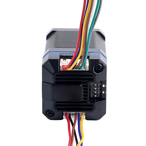 ESSシリーズ 0.72Nm(101.96oz.in) Nema17 統合型RS485クローズドループステッピングサーボモーター 24VDC 1000CPR - ESS17-RS07 | StepperOnline
