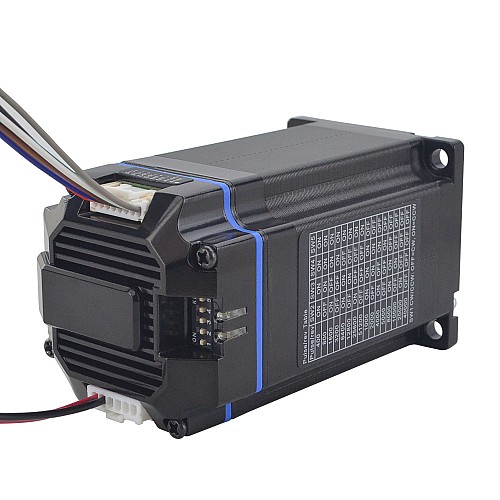 ESS シリーズ 2.2Nm(311.55oz.in) Nema 23 統合クローズド ループ ステッピング サーボ モーター 24-50VDC 1000CPR ESS シリーズ 2.2Nm(311.55oz.in) Nema 23 統合クローズド ループ ステッピング サーボ モーター 24-50VDC 1000CPR