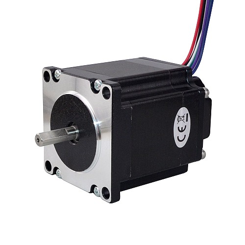 Nema23統合ステッピングモーター126Ncm(178.4oz.in)ドライバー付きISD04 12-38VDC