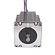 Nema23統合ステッピングモーター190Ncm(269oz.in)ドライバー付きISD04 12-38VDC