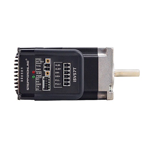 NEMA 23 Integrated Easy Servo Motor 90W 3000rpm 0.3Nm(42.49oz.in) 20-50VDC ブラシレス DC サーボ モーター - iSV57T-090 | StepperOnline NEMA 23 Integrated Easy Servo Motor 90W  3000rpm 0.3Nm(42.49oz.in) 20-50VDC ブラシレス DC サーボ モーター