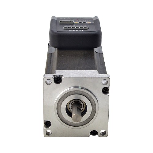 NEMA 23 の統合された容易なサーボ モーター 180W 3000rpm 00.6Nm(84.98oz.in) 20-50VDC サーボ モーター-短いシャフト - iSV57T-180S | StepperOnline NEMA 23 の統合された容易なサーボ モーター 180w 3000rpm 0.6Nm (84.98oz.in) 20-50VDC サーボ モーター-短いシャフト