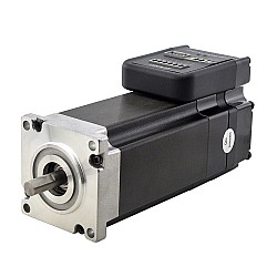 NEMA 23 の統合された容易なサーボ モーター 180W 3000rpm 00.6Nm(84.98oz.in） 20-50VDC サーボ モーター-短いシャフト