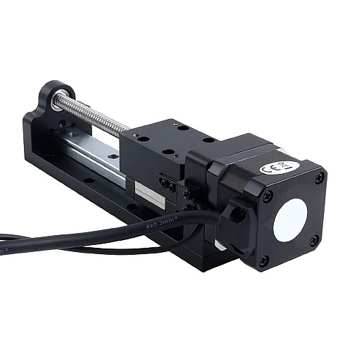 Nema 17 ステッピングモーター ボールねじ リニアアクチュエーター 1.5A ストローク80mm 0.25Nm(35.40oz-in) リード2mm(0.0787インチ) センサー付き - LMD17S13BAB15-080 | StepperOnline
