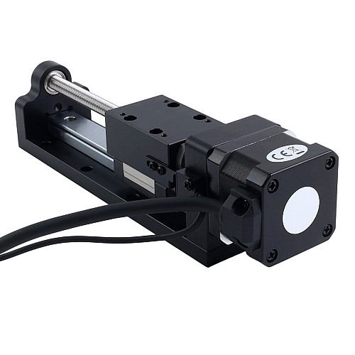 Nema 17 ステッピングモーター ボールねじ リニアアクチュエーター 1.5A ストローク80mm 0.25Nm(35.40oz-in) リード1mm(0.0393インチ) センサー付き - LMD17S13BSB15-080 | StepperOnline