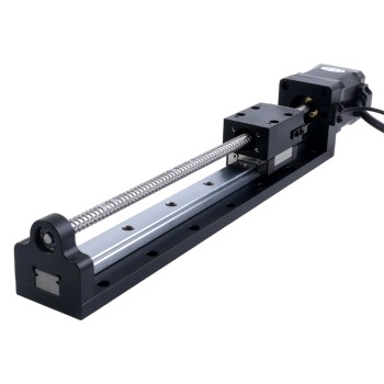 Nema 17 ステッピングモーター ボールねじ リニアアクチュエーター 2.5A ストローク200mm 0.5Nm(70.81oz-in) リード12mm(0.4724インチ) センサー付き