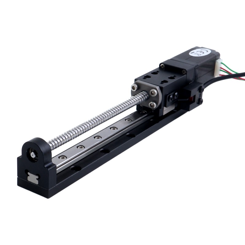 Nema 8 ステッピングモーター ボールねじ リニアアクチュエーター 0.5A ストローク90mm 0.02Nm(2.83oz.in) リード2mm(0.07874) センサー付き - LMD8S15BAA05-090 | StepperOnline