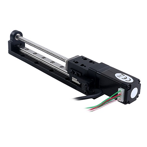 Nema 8 ステッピングモーター ボールねじ リニアアクチュエーター 0.5A ストローク90mm 0.02Nm(2.83oz.in) リード2mm(0.07874) センサー付き - LMD8S15BAA05-090 | StepperOnline