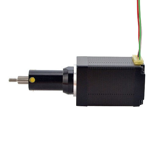 NEMA 11 キャプティブ Acme リニアステッピングモーター 1.0A 46mm 身長 スクリューリード 2.54mm(0.1) トラベル 25.4mm