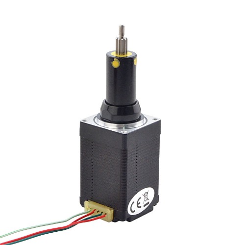 NEMA 11 キャプティブ Acme リニアステッピングモーター 1.0A 46mm 身長 スクリューリード 2.54mm(0.1) トラベル 25.4mm