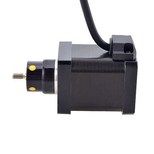 NEMA 14 キャプティブ Acme リニアステッピングモーター 1.5A 47mm 身長 スクリューリード 2.54mm(0.1) トラベル 12.7mm