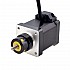 NEMA 14 キャプティブ Acme リニアステッピングモーター 1.5A 47mm 身長 スクリューリード 2.54mm(0.1") トラベル 12.7mm