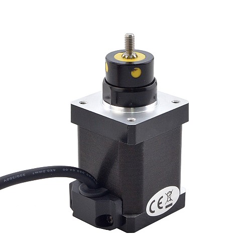 NEMA 14 キャプティブ Acme リニアステッピングモーター 1.5A 47mm 身長 スクリューリード 2.54mm(0.1) トラベル 12.7mm