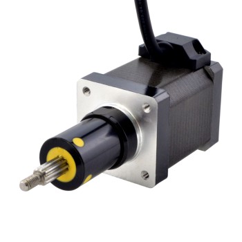 NEMA 14 キャプティブ Acme リニアステッピングモーター 1.5A 47mm 身長 スクリューリード 2.54mm(0.1") トラベル 25.4mm
