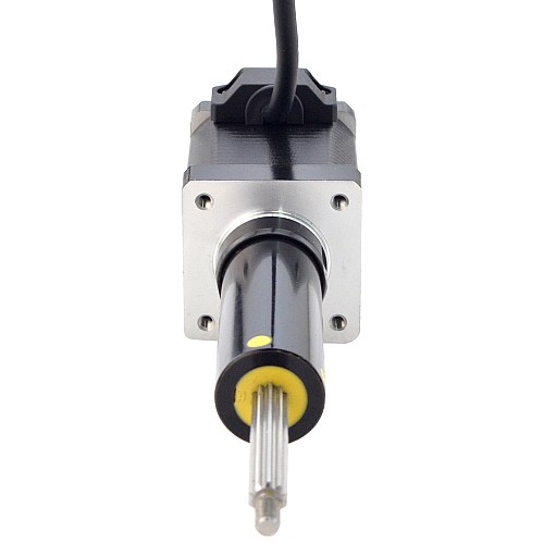 NEMA 14 キャプティブ Acme リニアステッピングモーター 1.5A 47mm 身長 スクリューリード 6.35mm(0.25) トラベル 50.8mm NEMA 14 キャプティブ Acme リニアステッピングモーター 1.5A 47mm 身長 スクリューリード 6.35mm(0.25) トラベル 50.8mm