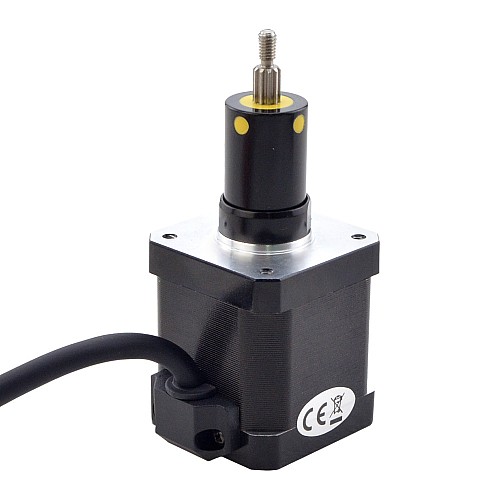 NEMA 17 キャプティブ Acme リニアステッピングモーター 2.5A 48mm 身長 スクリューリード 2.54mm(0.1) トラベル 25.4mm NEMA 17 キャプティブ Acme リニアステッピングモーター 2.5A 48mm 身長 スクリューリード 2.54mm(0.1) トラベル 25.4mm