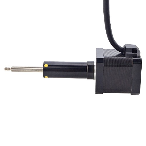 NEMA 17 キャプティブ Acme リニアステッピングモーター 2.5A 48mm 身長 スクリューリード 6.35mm(0.25) トラベル 50.8mm NEMA 17 キャプティブ Acme リニアステッピングモーター 2.5A 48mm 身長 スクリューリード 6.35mm(0.25) トラベル 50.8mm