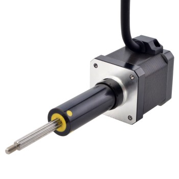 NEMA 17 キャプティブ Acme リニアステッピングモーター 2.5A 48mm 身長 スクリューリード 6.35mm(0.25") トラベル 50.8mm
