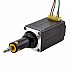 NEMA 8 キャプティブ Acme リニアステッピングモーター 0.5A 38.2mm 身長 スクリューリード 2mm(0.07874") トラベル 19.1mm