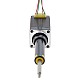 NEMA 8 キャプティブ Acme リニアステッピングモーター 0.5A 38.2mm 身長 スクリューリード 2mm(0.07874") トラベル 38.1mm - 8C15S0504AC5-038RS | StepperOnline