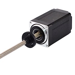 Nema 11 外部 51mm スタック 0.67A リード 0.635mm(0.025") 長さ 100mm