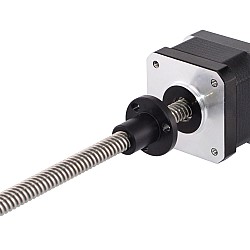 Nema 17 外部 34mm スタック 0.4A リード 8mm(0.31496") 長さ 200mm