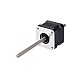 Nema 17 非キャプティブ 34mm スタック 0.4A リード 2mm(0.07874) 長さ 100mm