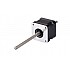 Nema 17 非キャプティブ 34mm スタック 0.4A リード 2mm(0.07874") 長さ 150mm