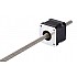 Nema 17 非キャプティブ 26Ncm(36.81oz.in) 34mm スタック 0.4A リード 8mm(0.31496") 長さ 320mm