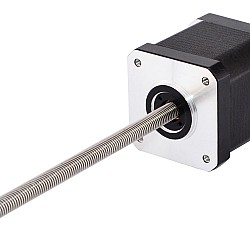 Nema 17 非キャプティブ 48mm スタック 1.68A リード 2mm(0.07874") 長さ 200mm