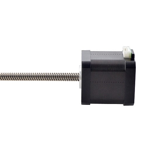 Nema 17 非キャプティブ 44Ncm (62.31oz.in) 48mm スタック 1.68A リード 8mm(0.31496) 長さ 200mm