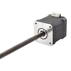Nema17非キャプティブ48mmスタック1.68Aリード8mm(0.31496")長さ300mm