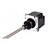 Nema 23 外部 45mm スタック 2.0A リード 2mm(0.07874") 長さ 300mm