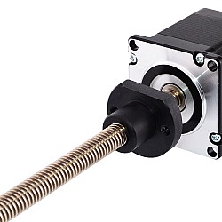 Nema 23 外部 56mm スタック 2.0A リード 4mm(0.15748") 長さ 300mm