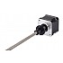 Nema 17 外部 34mm スタック26Ncm(36.82oz.in)  0.4A リード 2mm(0.07874") 長さ 150mm