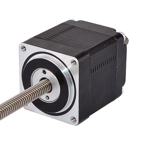 Nema 11 非キャプティブ 34mm スタック 0.75A リード 2mm(0.07874") 長さ 100mm - 11N13S0754AA2-100RS | StepperOnline