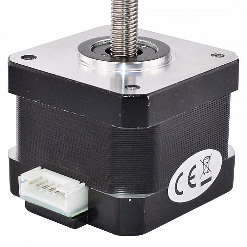 Nema 17 非キャプティブ 34mm スタック 0.4A リード 2mm(0.07874) 長さ 150mm Nema 17 非キャプティブ 34mm スタック 0.4A リード 2mm(0.07874) 長さ 150mm