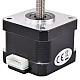 Nema 17 非キャプティブ 34mm スタック 0.4A リード 2mm(0.07874) 長さ 150mm Nema 17 非キャプティブ 34mm スタック 0.4A リード 2mm(0.07874) 長さ 150mm