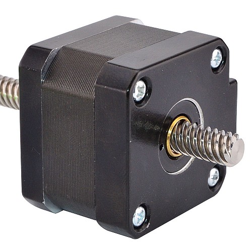 Nema 17 非キャプティブ 26Ncm(36.81oz.in) 34mm スタック 0.4A リード 8mm(0.31496) 長さ 320mm
