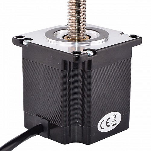 Nema 23 非キャプティブ 56mm スタック 2A リード 2mm(0.07874) 長さ 150mm