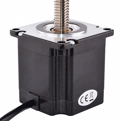 Nema 23 非キャプティブ 56mm スタック 2A リード 2mm(0.07874) 長さ 355mm