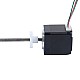 NEMA 11 外部アクメ台形ねじリニアステッピングモーター 0.42A 32mm スタック、リードねじピッチ 1.27mm(0.05インチ)、ねじ長さ 150mm - 11E13S0424FD4-150RS | StepperOnline