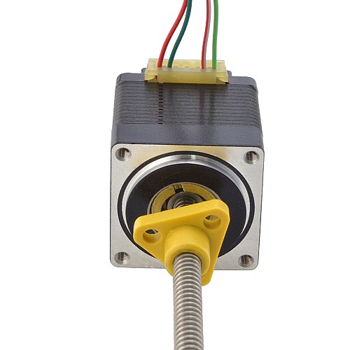 NEMA 11 外部 Acme リニア ステッピング モーター 1.0A 32.2mm スタック スクリュー リード 1.27mm(0.05) リード長 150mm NEMA 11 外部 Acme リニア ステッピング モーター 1.0A 32.2mm スタック スクリュー リード 1.27mm(0.05) リード長 150mm