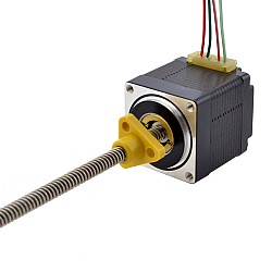 NEMA 11 外部 Acme リニア ステッピング モーター 1.0A 32.2mm スタック スクリュー リード 2.54mm(0.1") リード長 150mm