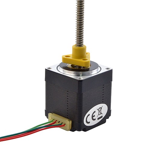 NEMA 11 外部 Acme リニア ステッピング モーター 1.0A 32.2mm スタック スクリュー リード 2.54mm(0.1) リード長 150mm