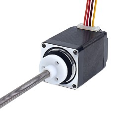 Nema 11 外部 45mm スタック 0.75A リード 0.635mm(0.025") 長さ 101mm