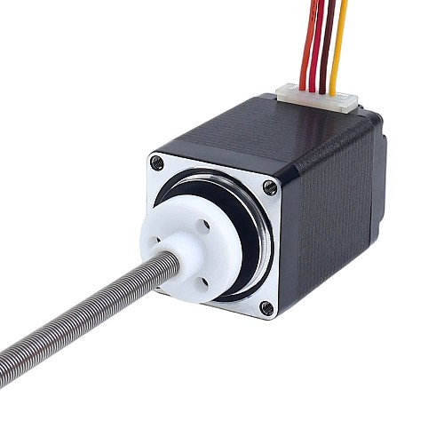 Nema 11 外部 45mm スタック 0.75A リード 0.635mm(0.025") 長さ 101mm - 11E18S0754ED4-101RS | StepperOnline